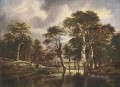 Die Jagd Landschaft Jacob van Ruisdael Isaakszoon Stromen auf